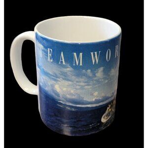 Vintage 1996 Successories Teamwork Coffee Cup Mug Winners Collection Sailing